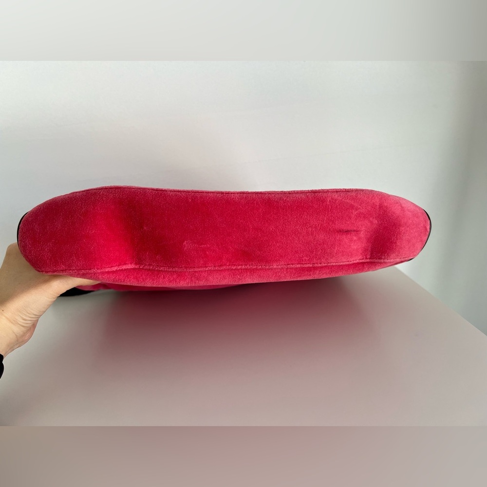 Y2K Juicy Couture Rare Vintage Pink Large Crossbody - Picture 14 of 16